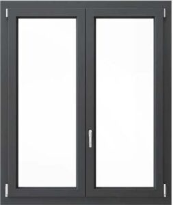 PVC in Grigio Antracite